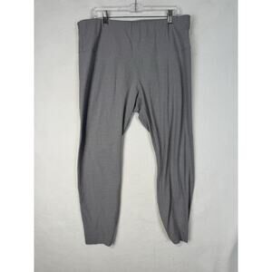 Nike Dri-FIT Womens Yoga Leggings Gray Panel Sm Inside Pocket Size 2XL